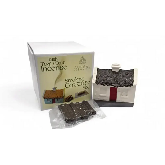 Irish Turf cottage set with box