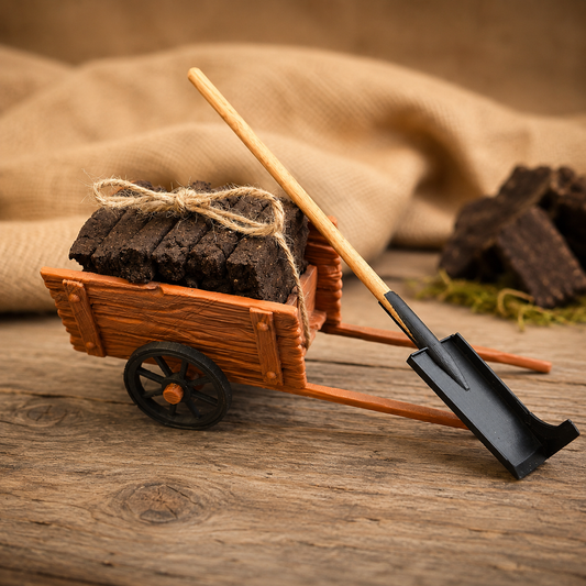 Irish Turf Cart and Sleán Set Aureal Turf Incense